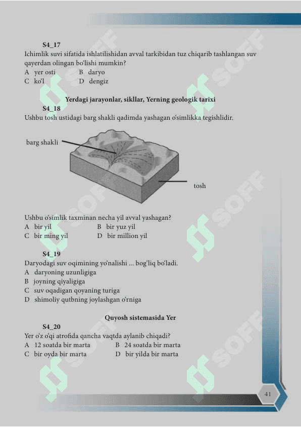 “Bilish” kognitiv domeniga doir topshiriqlar 5