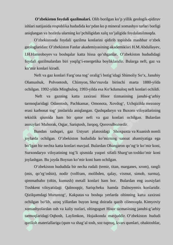 YERNING GEOGRAFIK QOBIQLARI. LITOSFERA. GIDROSFERA 7