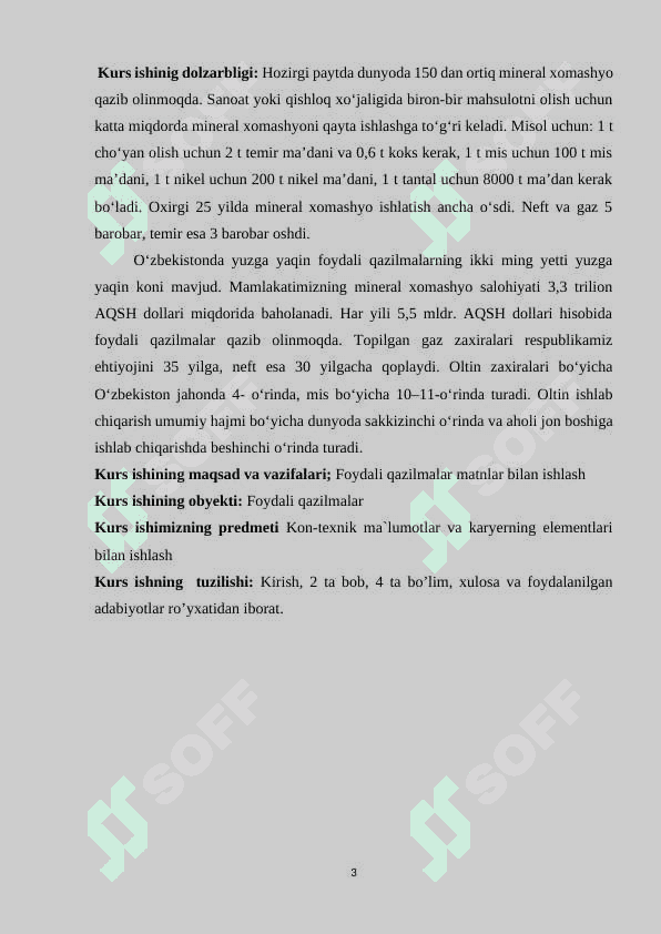 Foydali qazilmalar 3