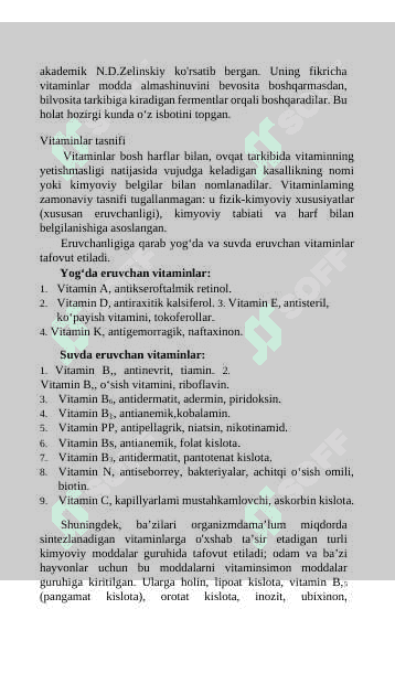 V I T A M I N L A R 3