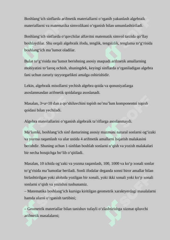 To’plamlarni sinflarga ajratishga oid misollar 2