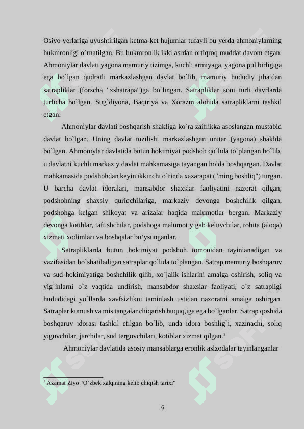 DAVLATCHILIK VA HUQUQIY MADANIYAT TARIXIDAN 6
