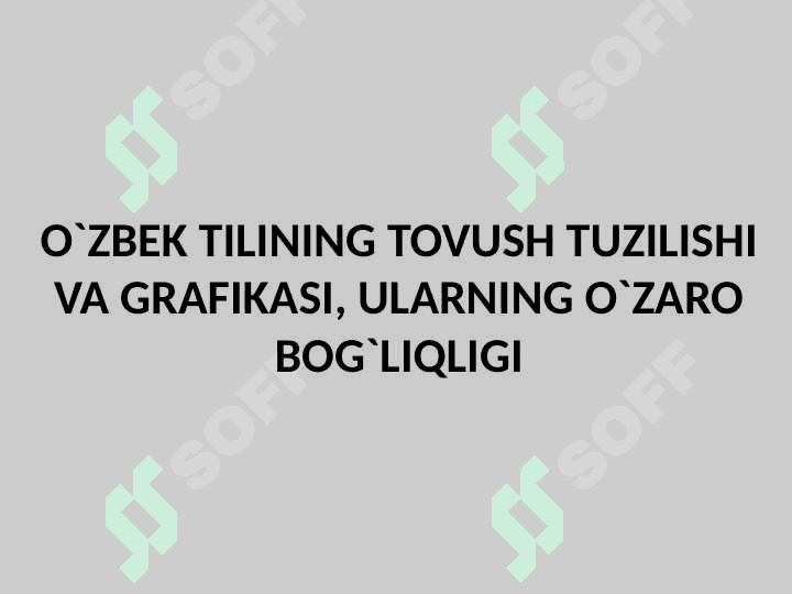BOSHLANG’ICH SINFLARDA ONA TILI O’QITISHNING XUSUSIY MASALALARI 4