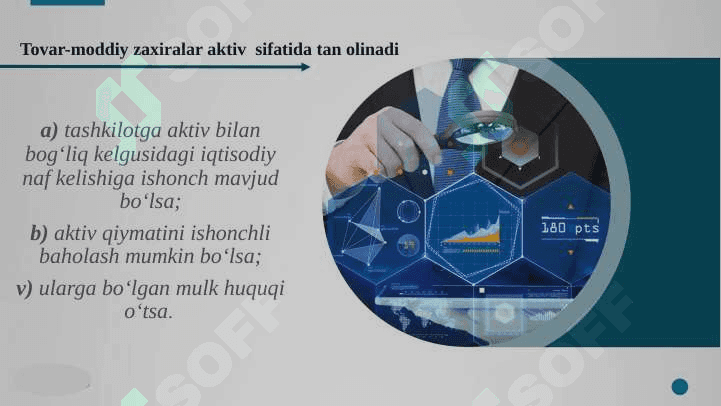 Byudjet  tashkilotlarida tovar moddiy zahiralar hisobi 4
