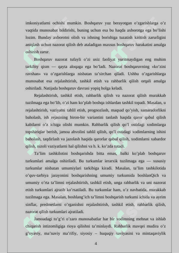 Maktabgacha ta'lim tashkiloti direktori ish mazmuni 4