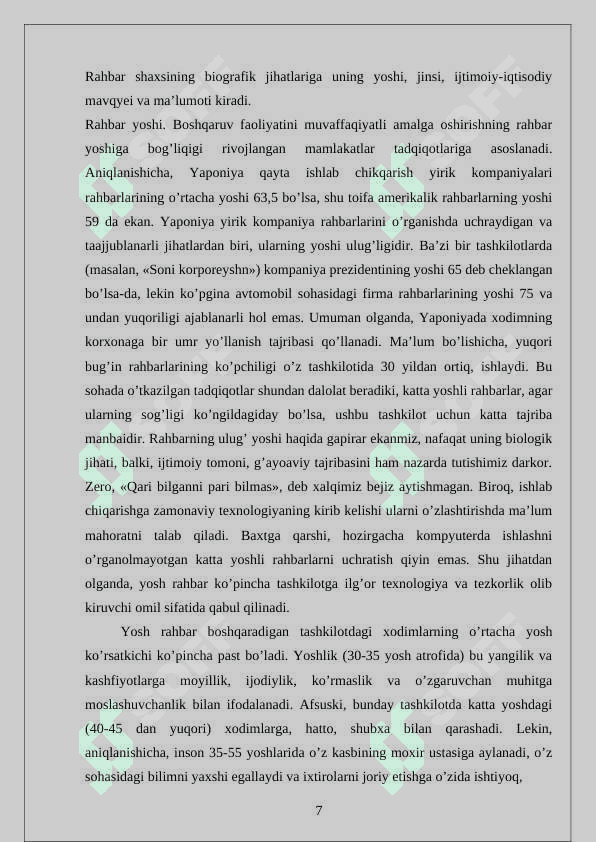 Maktabgacha ta'lim tashkiloti direktori ish mazmuni 7