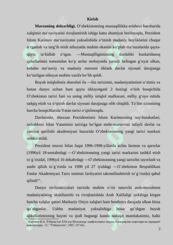 Ilk musulmon tarixnavislik maktabi 2