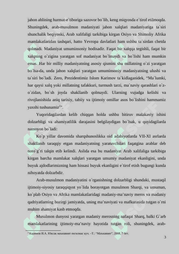 Ilk musulmon tarixnavislik maktabi 3
