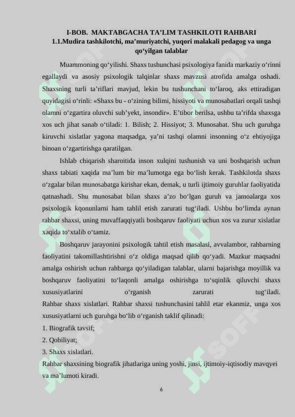 Maktabgacha tarbiya tashkiloti rahbari va uning faoliyati 6