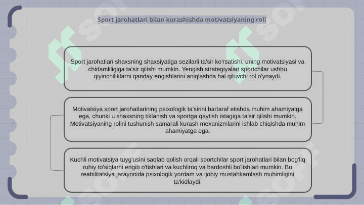 Sport jarohatlarining shaxs xulq-atvoriga ta'siri 7