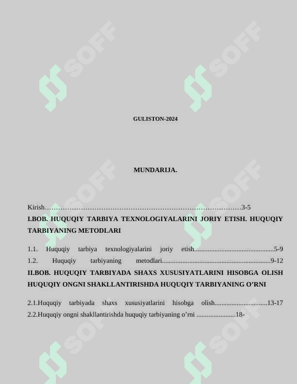 Huquqiy tarbiyada shaxs xususiyatlarini hisobga olish 2