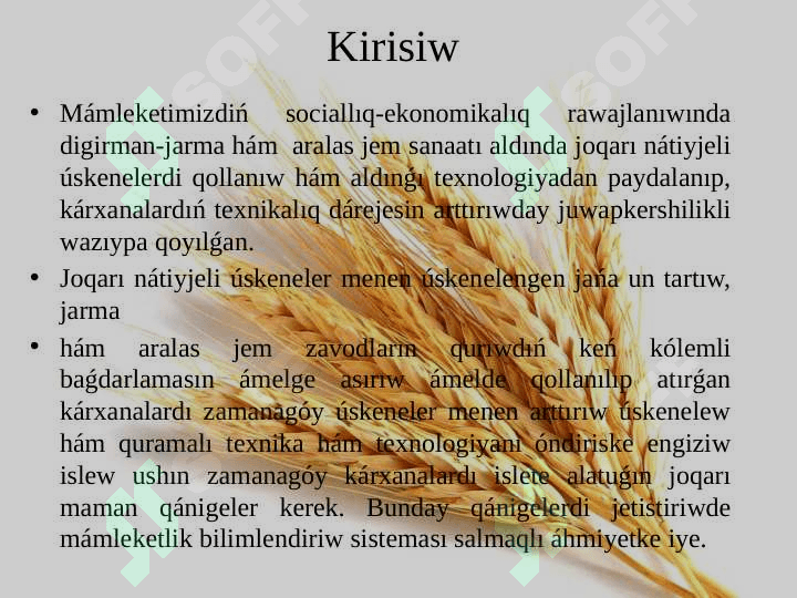 Dan hám dan ónimlerin islep shıǵarıw úskeneleri 3