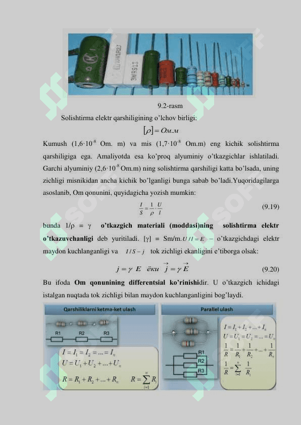 O‘zgarmas elektr toki. Turli muhitlarda elektr toki. 6