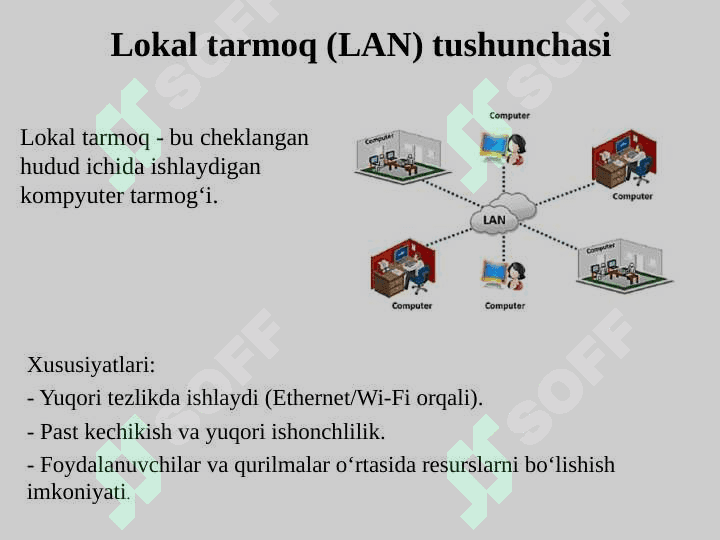 Lokal tarmoq va ularning qurilish usullari 3