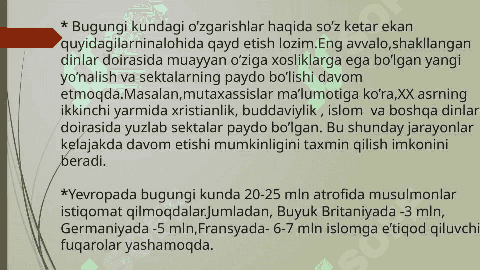 yangi diniy sektalar 3