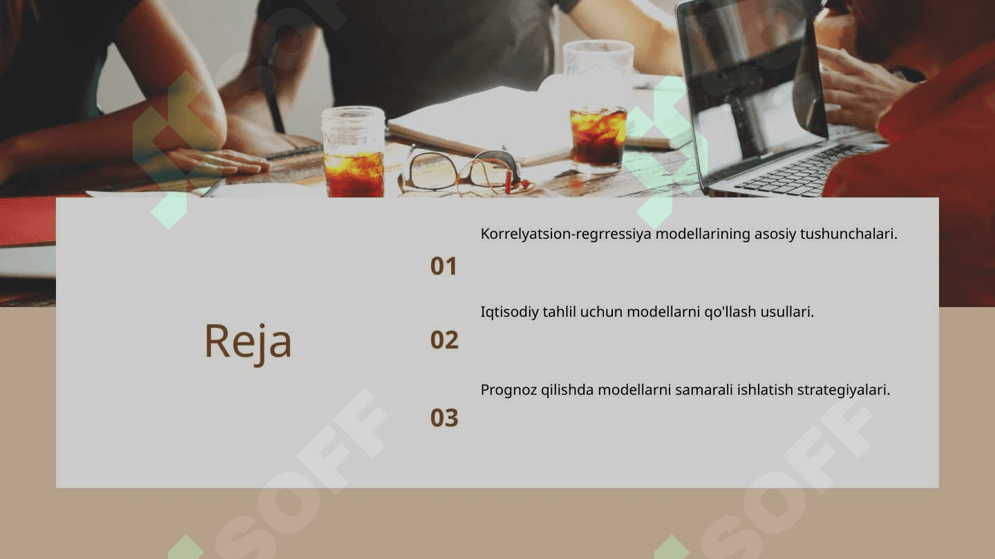 Korrelyatsion-regression modellardan iqtisodiy tahlil va pragnoz qilishda foydalanish 2