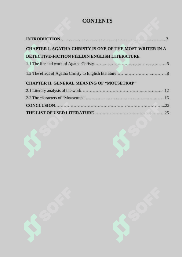 THE MOUSETRAP” BY AGATHA CHRISTY 2