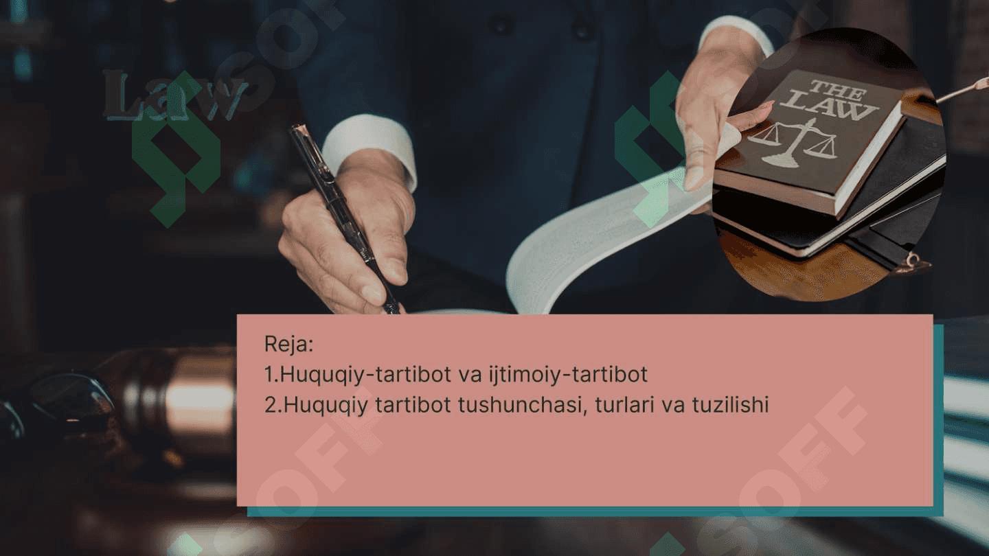 Huquqiy-tartbot va ijtimoiy- artibot 2