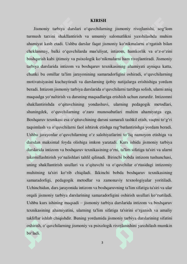 Jismoniy tarbiya darslarida  intizom va boshqaruv texnikasi 3