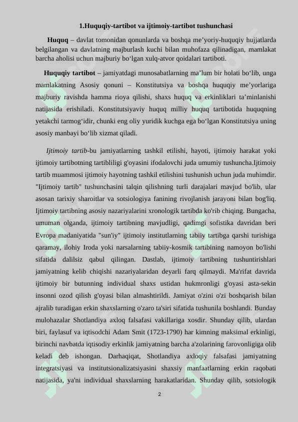 Huquqiy-tartibot va ijtimoiy-tartibot 2
