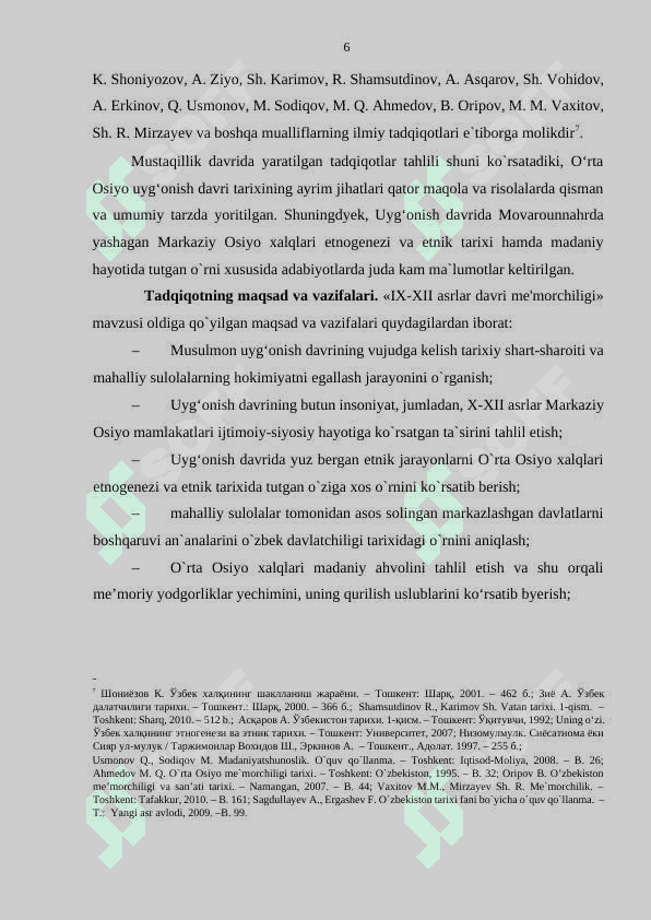 IX–XII ASRLARDA O’RTA OSIYO ME’MORCHILIK SAN’ATI: AN’ANALARI VA UNI O’ZIGA XOS XUSUSIYATLARI 6