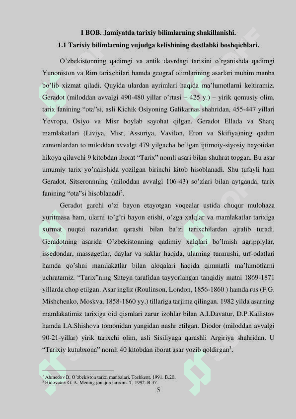 jamiyatda tarixiy bilimlar shakillanishi 5