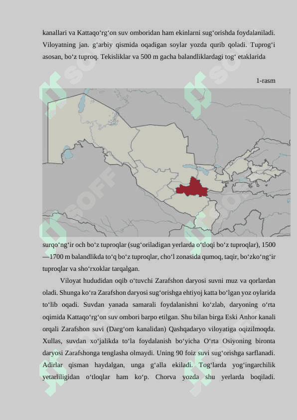 SAMARQAND VILOYATINING IQTISODIY -GEOGRAFIK TAVSIF 8