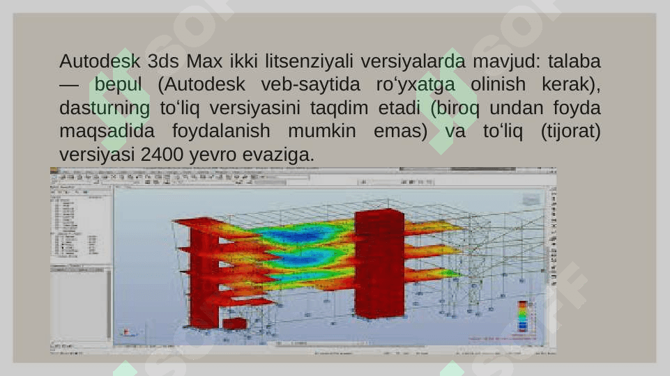 autodesk robot dasturining maqsad va vazifalari 4