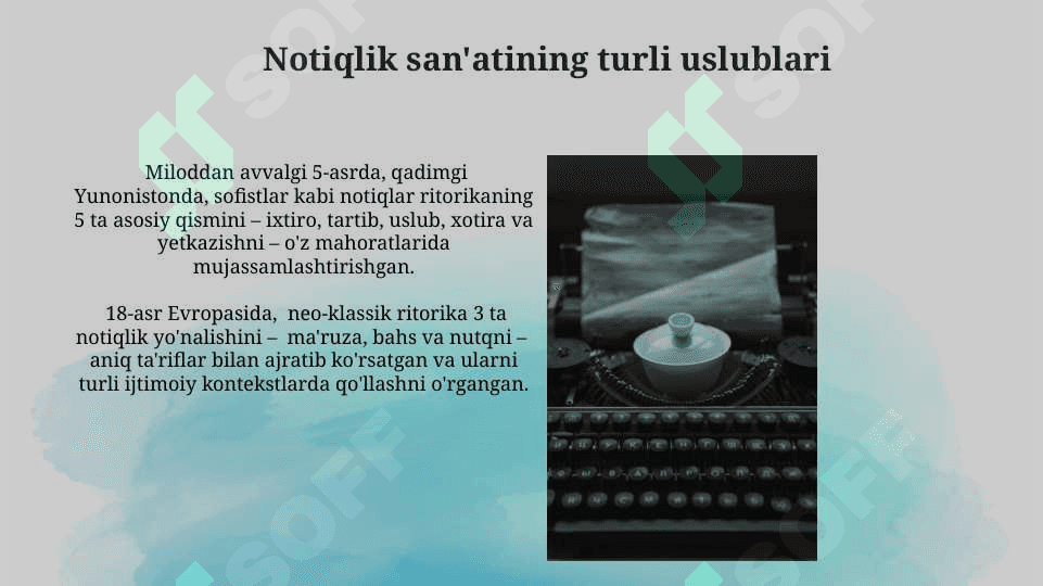 Notiqlik sanʼatining shakllanish tarixi 3