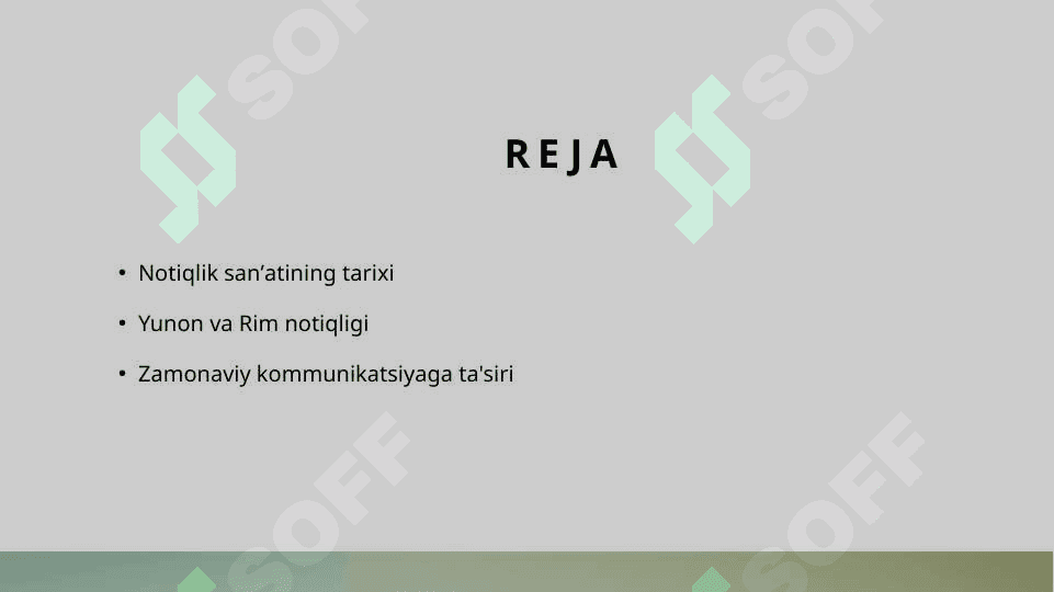 Notiqlik sanʼati tarixi.Yunon va Rim notiqligi 2
