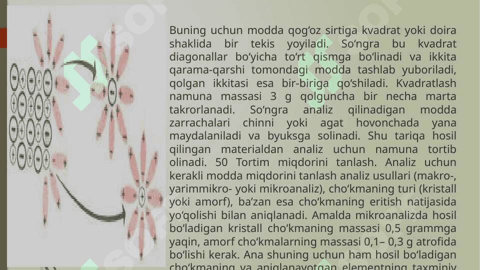Gravimetriya usulida mutaxassisligiga qarab kalsiy, magniy, temir, alyuminiy va oltingugurt miqdorini aniqlash 4