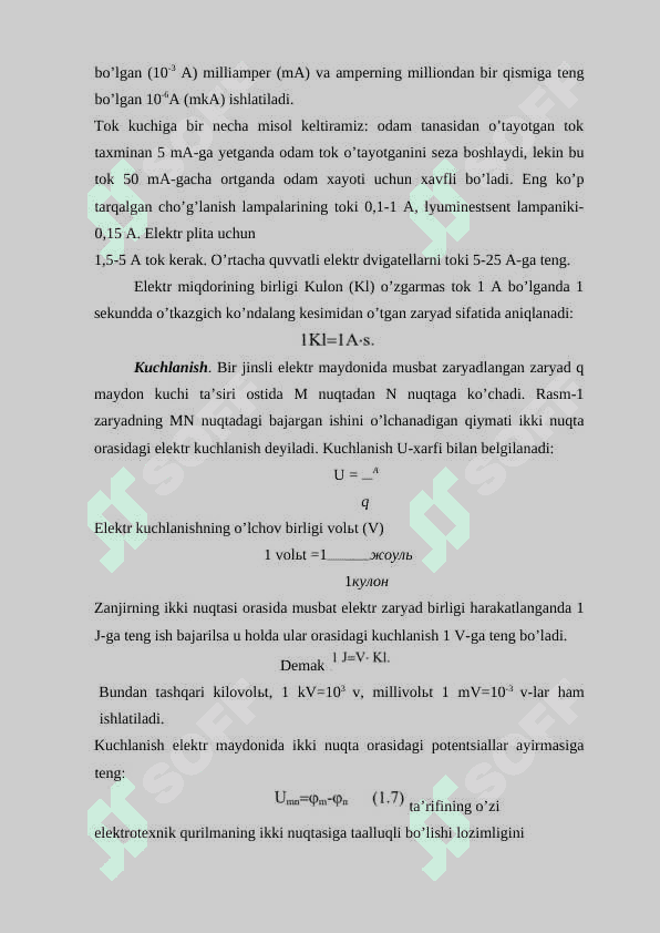 O’zgarmas tok elektr zanjirlari 4