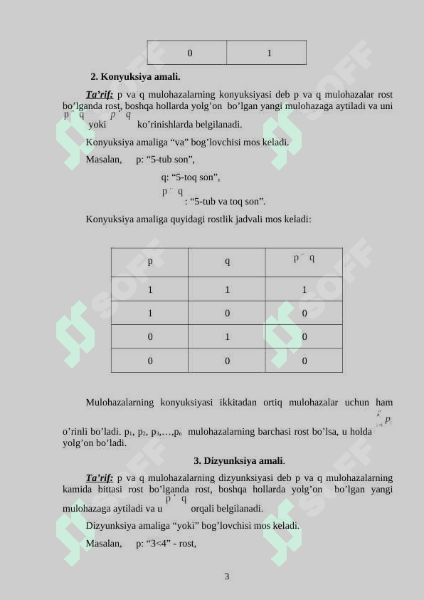 Predikatlar algebrasi, mulohazalar hisobi formulasi tushunchasi 3