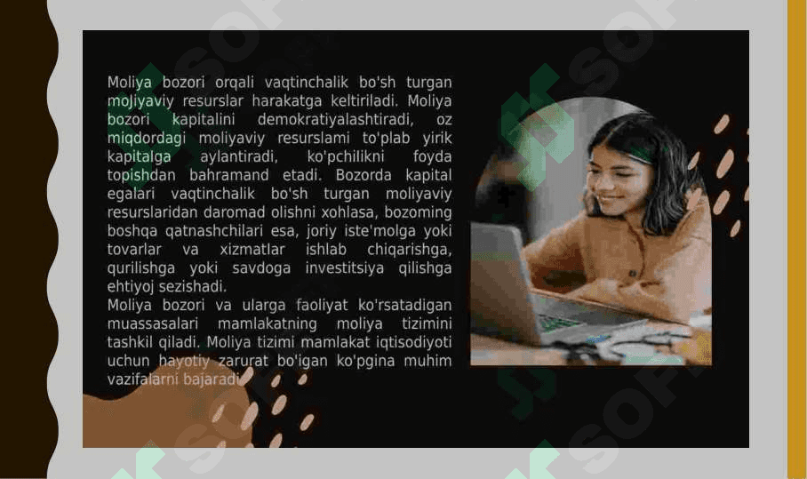 Moliya bozori ishtirokchilari 5