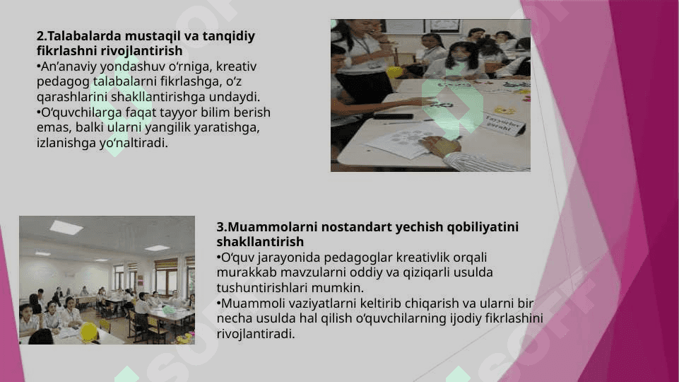 Pedagoglarda kreativlik sifatlarini rivojlantiruvchi metod, vosita va texnologiyalar 3