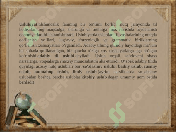 O'zbek tilining rasmiy uslubi 3