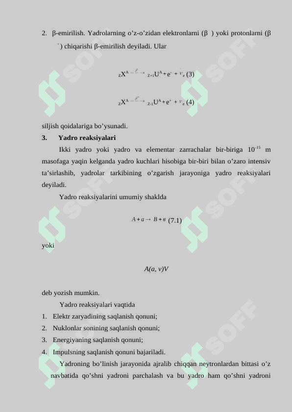 Yadroviy nurlanishlar va ularni qayd qilish usullari. Myassbauer effekti 4