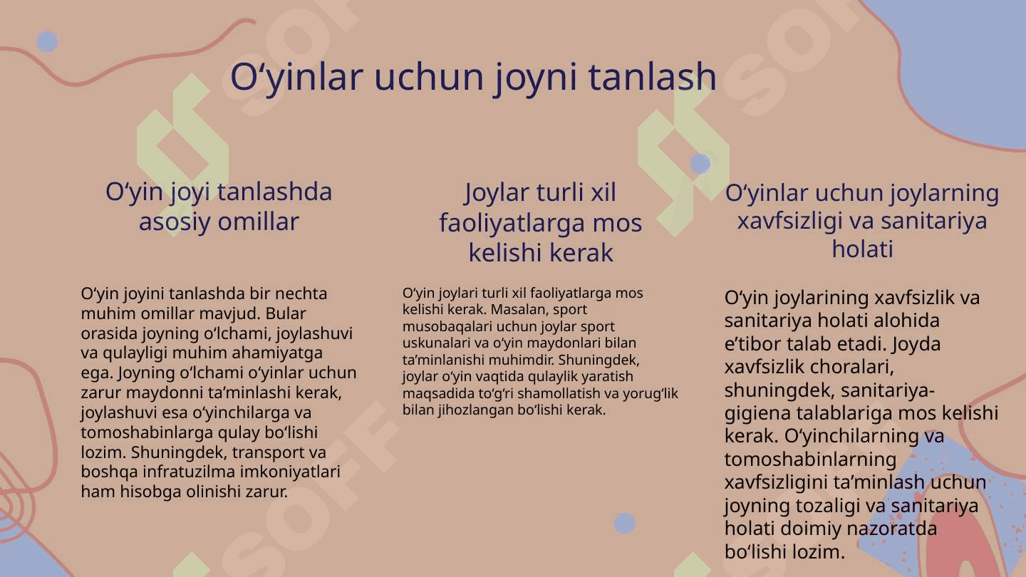 Harakatli oʻyinlarni tashkil qilish va oʻtkazish 3