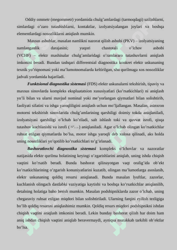 Tехnik diаgnоstikа аsоslаri 3