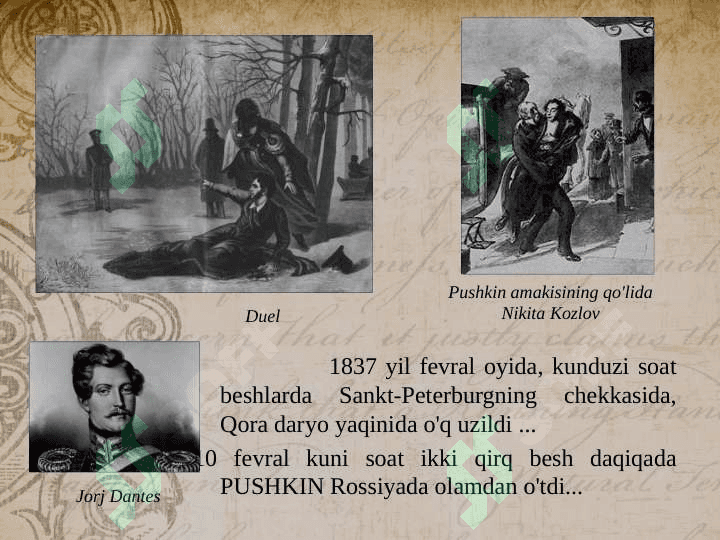 A. S. Pushkinni xotirlash kuni 3