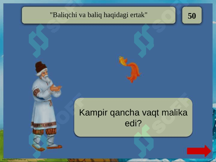 A. S. Pushkinning ertaklari(SR) 8