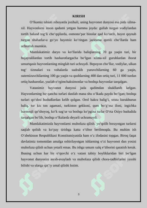 Toshbaqalar tuzilishi va hayot kechirishi 3