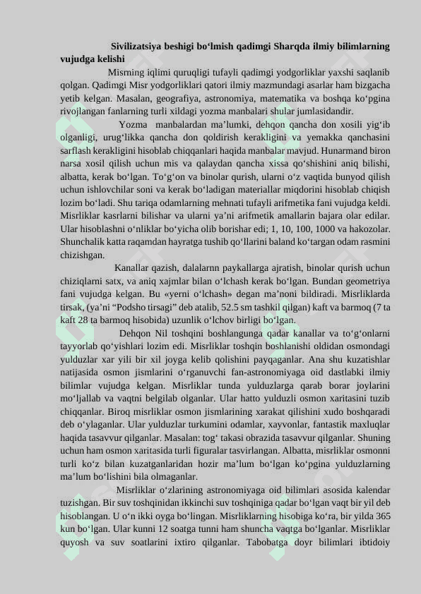 Antik dunyoda fan va texnika. Qadimgi Yunonistonda ilmiy bilimlarning rivojlanishi 4