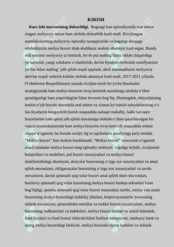 MOLIYA TIZMI FAOLIYATINI MUSTAHKAMLASHDA MOLIYAVIY OQIMLARNING O'RNI 3