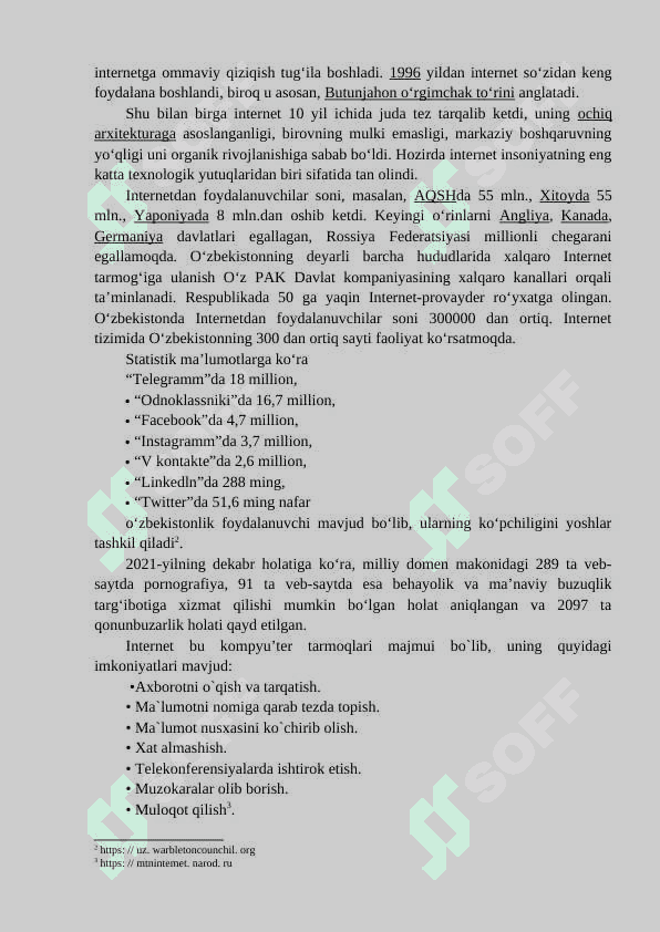 IJTIMOIY TARMOQLARNING YOSHLAR HAYOTIDAGI O‘RNI 2