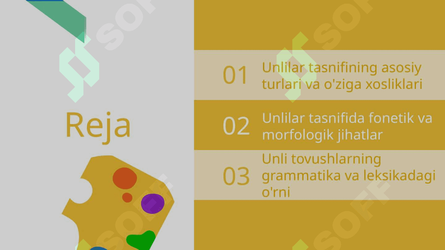 Unlilar tasnifi 2