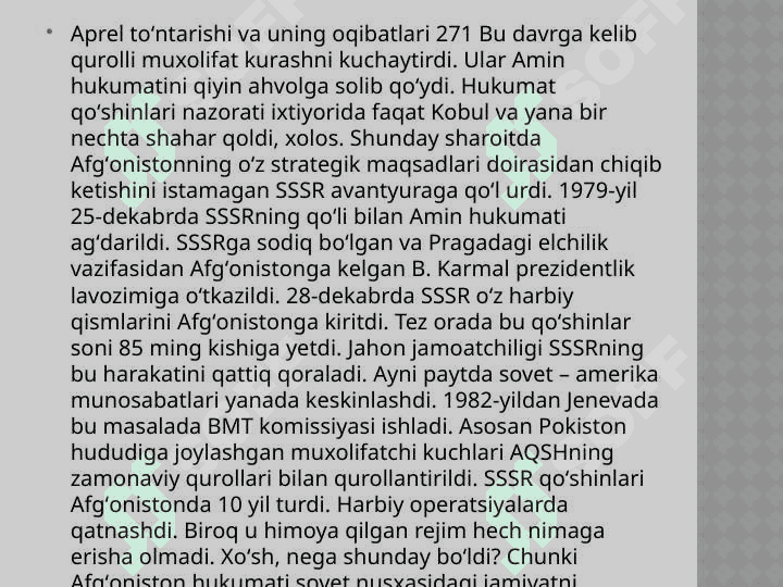 1979-1989- yillarida bo'lib o'tgan afgon urushining o'zbekiston iqtisodiYotiga ta'siri 5