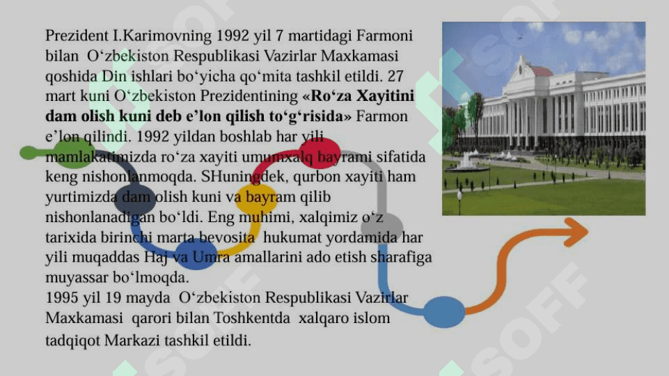 Mustaqillik yillarida O'zbekistonning ma'naviy va madaniy taraqqiyoti 6