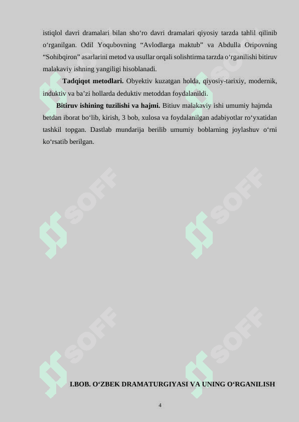 ISTIQLOL DAVRI O‘ZBEK TARIXIY DRAMATURGIYASI 4