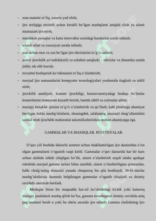 Ijrochilik mahoratini takomillashtirish 3